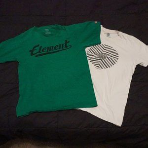 Two Element t-shirts - Medium